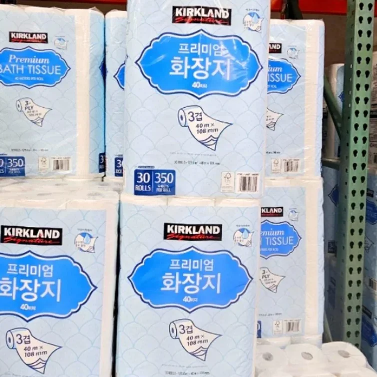 KIRKLAND SIGNATURE 프리미엄화장지 40M X 30롤 3겹