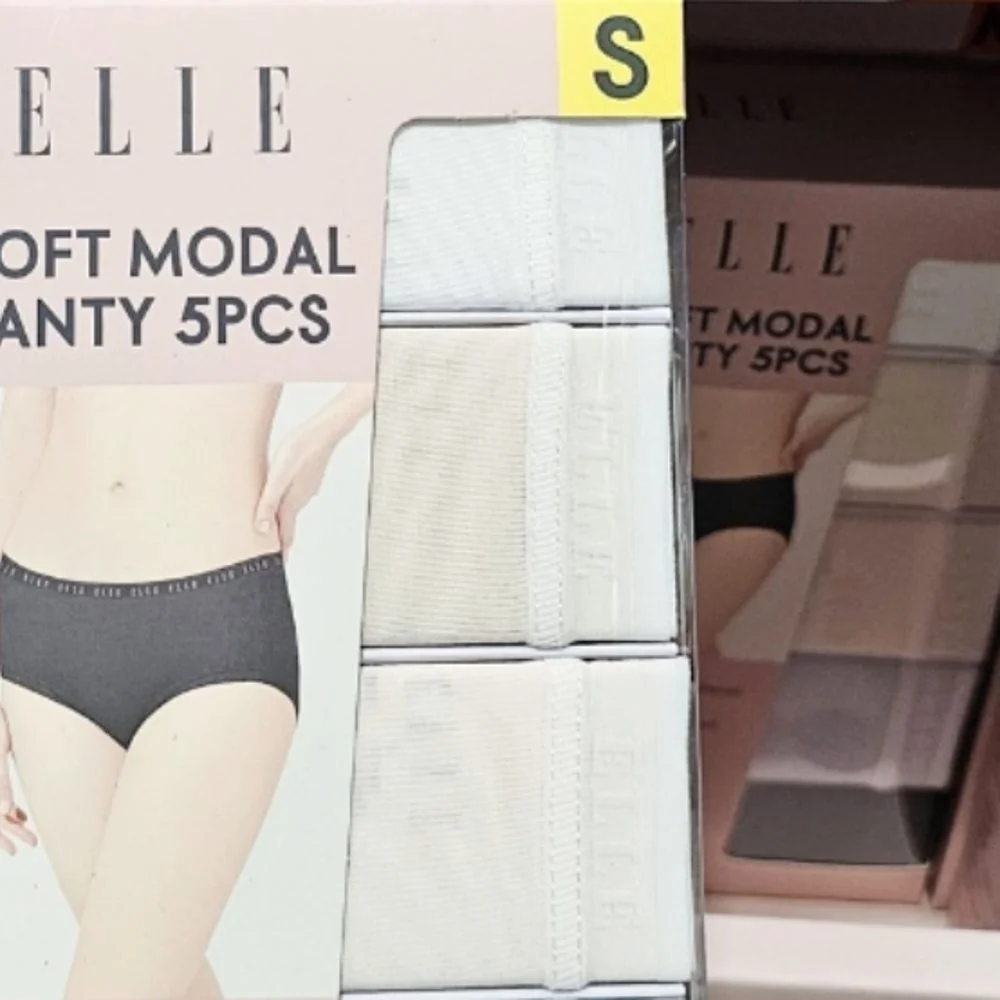 ELLE 모달 팬티5매 S- XL ASIAN SIZE