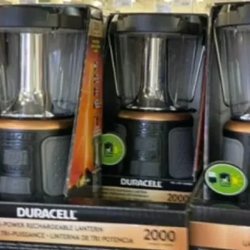DURACELL 충전식 캠핑랜턴 2000 루멘