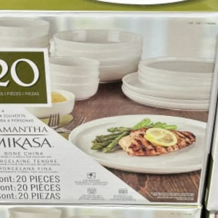 MIKASA 디너웨어 4인세트 20P, 본차이나