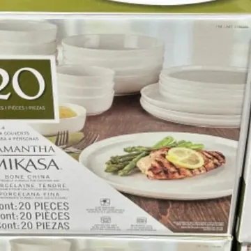 MIKASA 디너웨어 4인세트 20P, 본차이나