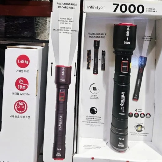 INFINITY X1 LED 손전등 7000루멘