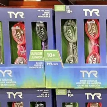 TYR 물안경 3개입 아동용