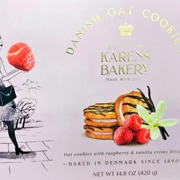 KARENS BAKERY 오트쿠키 라즈베리 420G