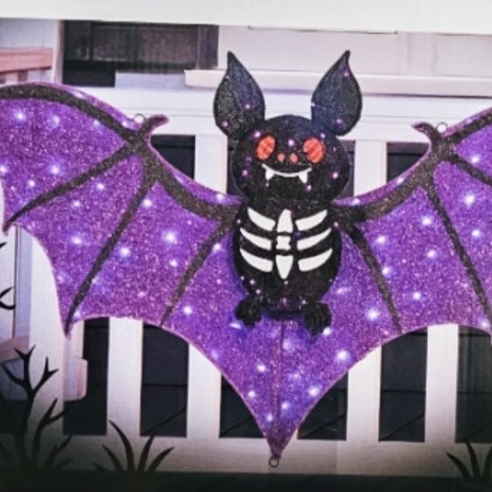 할로윈 장식 LED 박쥐 장식 152CM