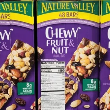 NATURE VALLEY 트레일 믹스 바 1.6KG / 35G X 48