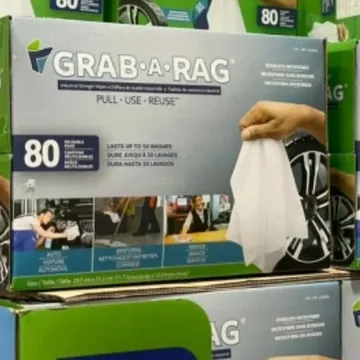 GRAB A RAG 뽑아쓰는 다용도 타월 80장