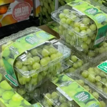씨없는청포도 (1.36 KG) 원산지 : 페루