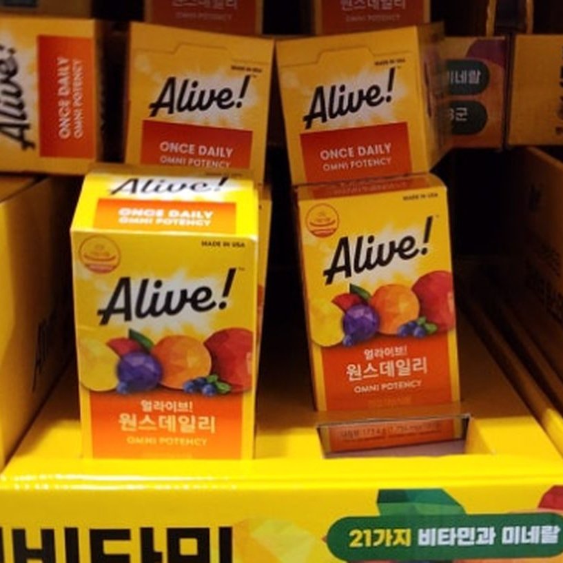 얼라이브 원스데일리 멀티비타민 1734MG X 100정