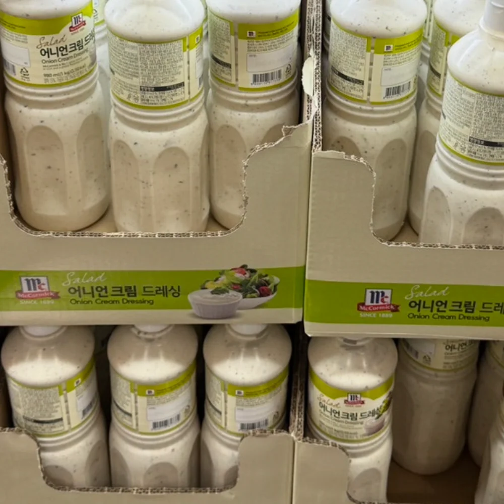 맥코믹 어니언크림드레싱 1KG