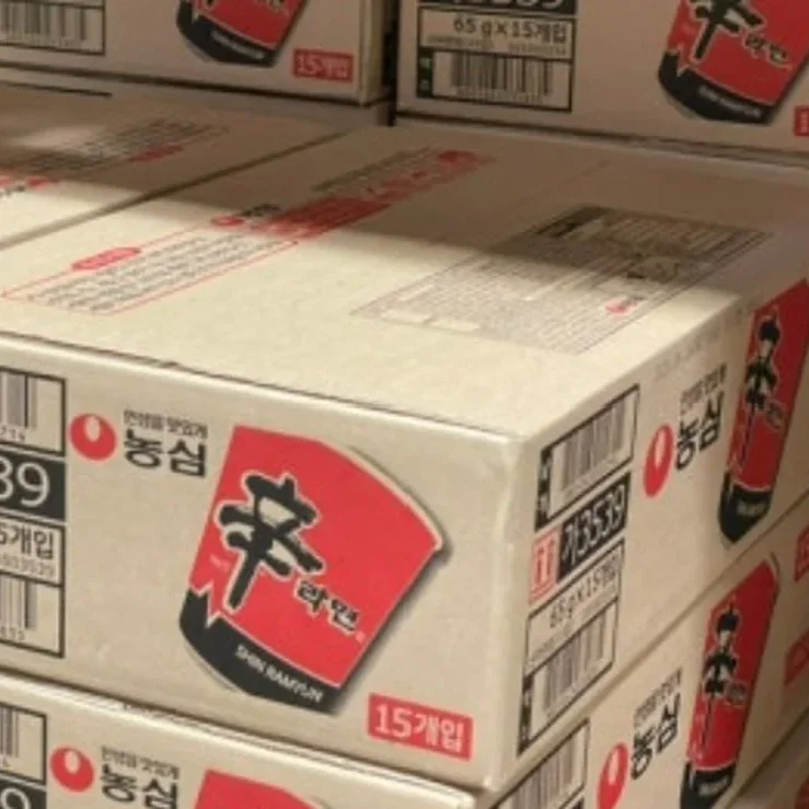 농심 신라면 소컵 65G X 15