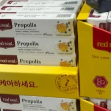 RED SEAL 레드씰 프로폴리스 치약 160G X 4개
