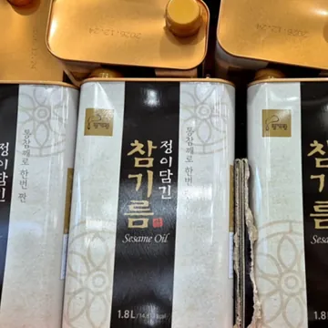 명가람 정이담긴참기름 1.8L