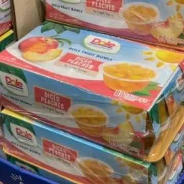 DOLE 복숭아 컵 113G X 16