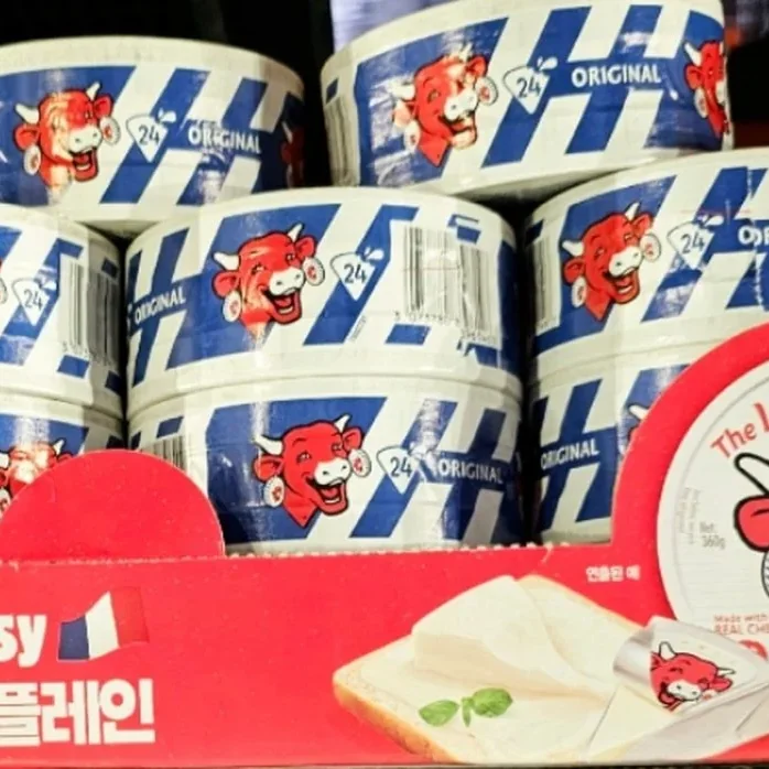 THE LAUGHING COW 플레인 포션 치즈 120G X 3 (360G)