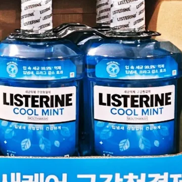LISTERINE 리스테린 구강청결제 쿨민트 1.5L X 2개