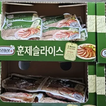 오리늘보 무항생제훈제슬라이스 500GX2원산지국내산