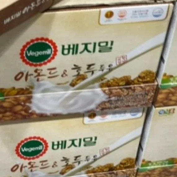 베지밀 아몬드 & 호두 두유 190ML X 24