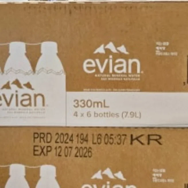 에비앙 천연광천수 330ML X 24팩