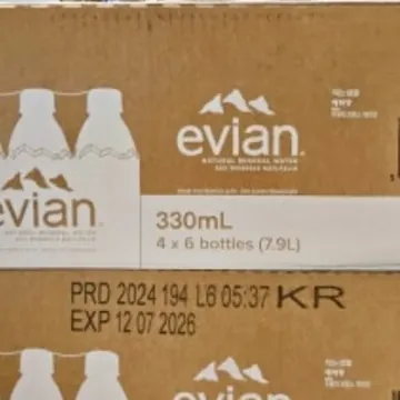 에비앙 천연광천수 330ML X 24팩