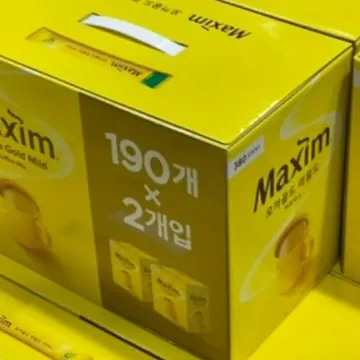 MAXIM 모카골드 마일드 190T X 2