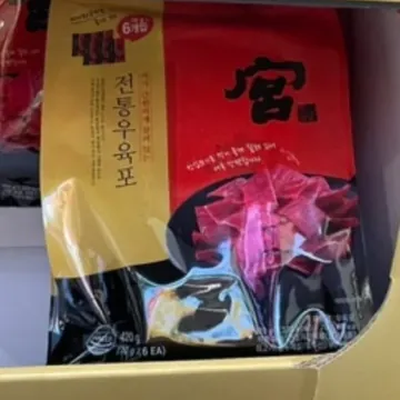 宮 소고기 육포 420G / 70G X 6