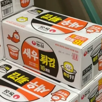 농심 새우탕/튀김우동 115G X 8 / 111G X 8