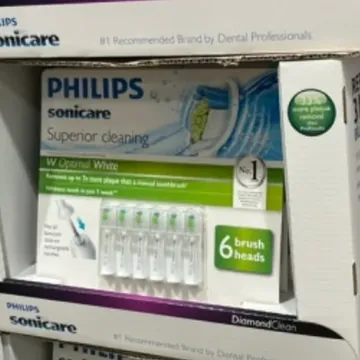 PHILIPS 필립스 소닉케어전동칫솔모 옵티멀화이트6P