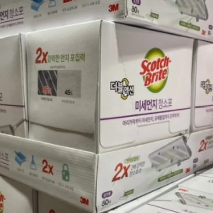 스카치브라이트 미세먼지청소포/DRY 80매