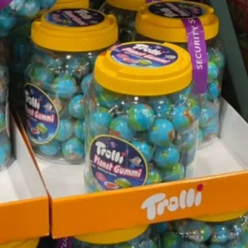 TROLLI 트롤리 지구본 젤리 1147G / 18.8G X 61