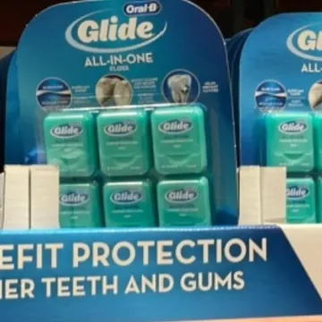 ORAL-B 오랄비 글라이드 치실 민트향 44M X 6개