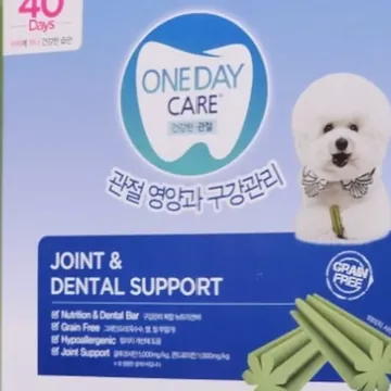 원데이케어 애견 관절&치석케어 15G X 40EA
