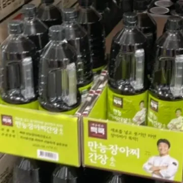 빽쿡 만능 장아찌간장소스 1.8L X 2