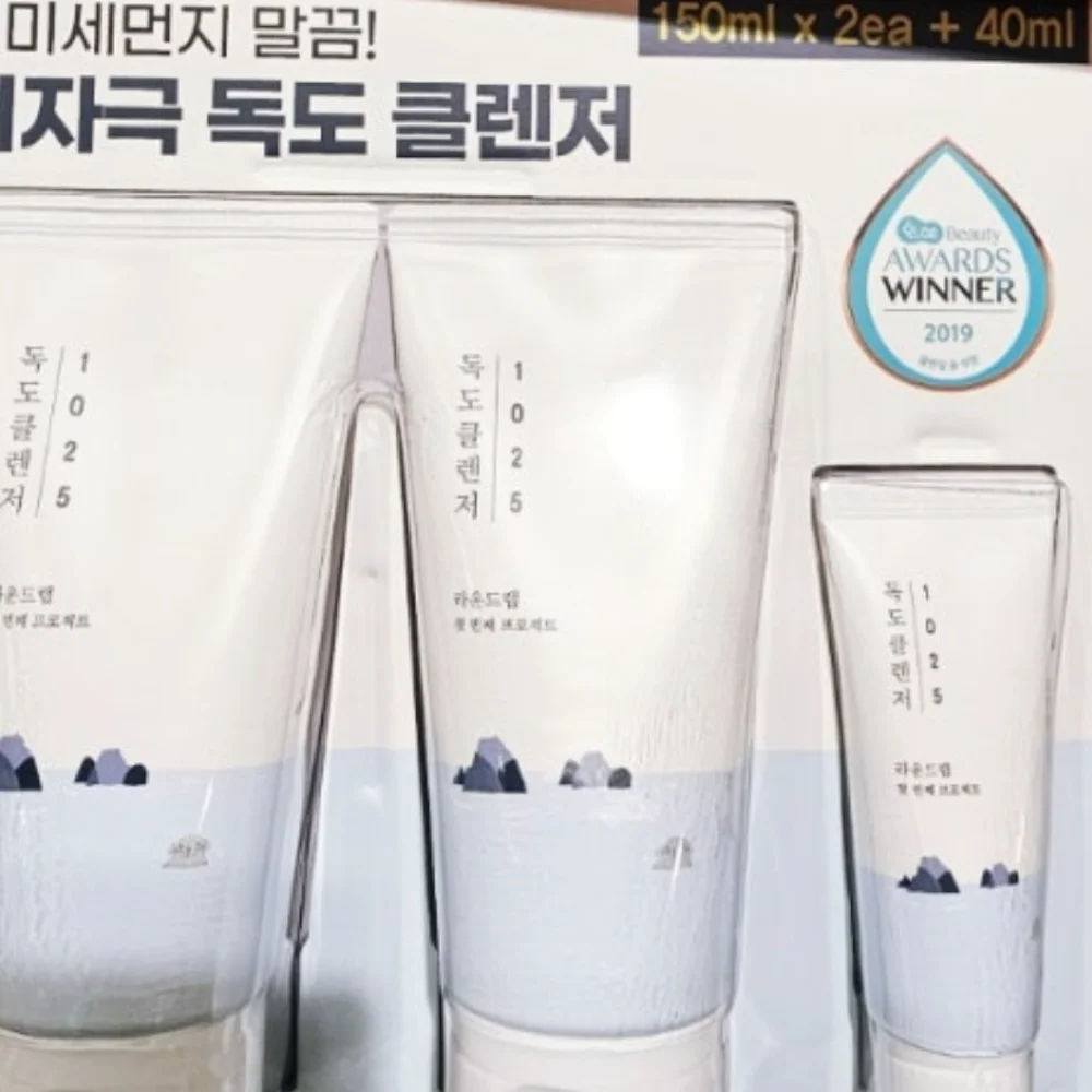 ROUND LAB 라운드랩 독도 클렌저 150ML X 2+ 40ML