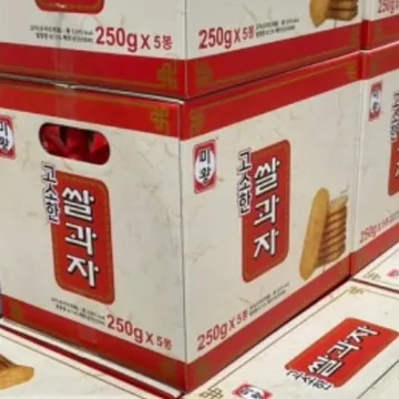 미왕 고소한 쌀과자 1.25KG / 250G X 5