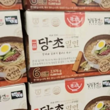 백제 당초밀면 496G X 6