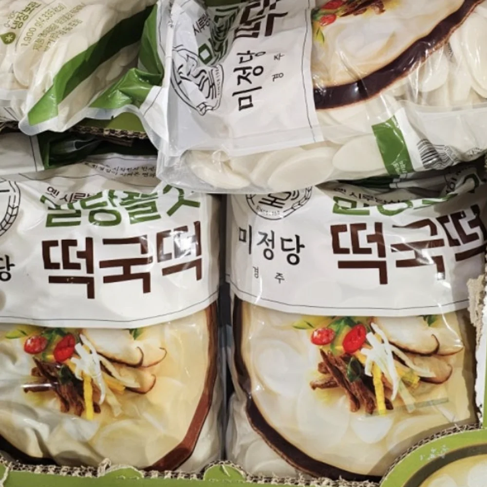 미정당 말랑쫄깃떡국떡 1.9KG
