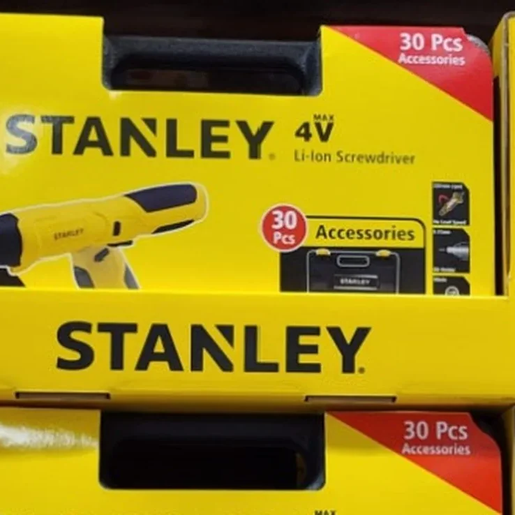 STANLEY 스탠리 4V 무선 드라이버 액세서리 포함