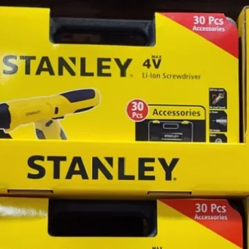 STANLEY 스탠리 4V 무선 드라이버 액세서리 포함