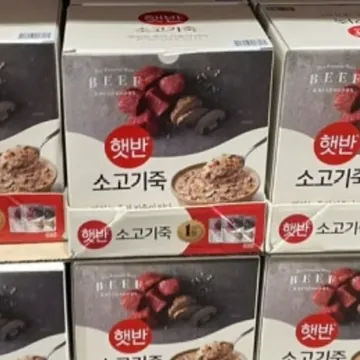 햇반 소프트밀 소고기죽 420G X 5