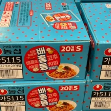 농심 배홍동 비빔면 137G X 20