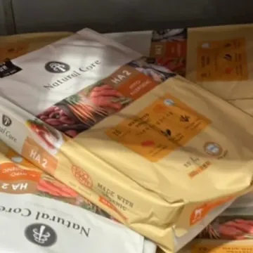 NATURAL CORE 애견사료70%유기농 7KG (500G X 14팩)