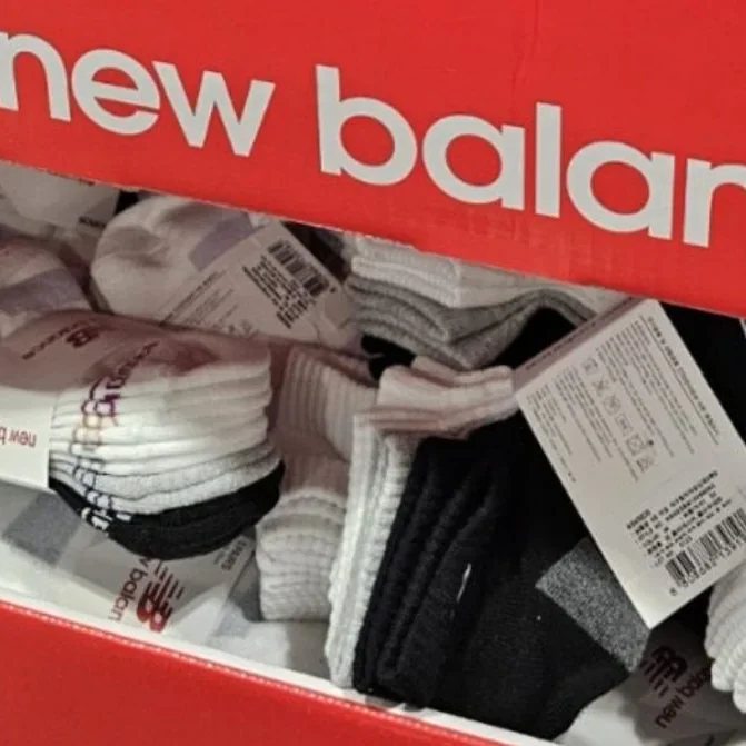 NEW BALANCE 여성스포츠양말 5족 FREE SIZE