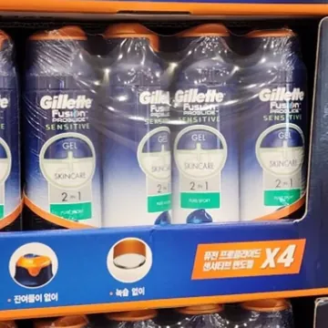 GILLETTE 질레트 퓨전프로글라이드젤 170G X 4개