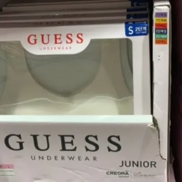 GUESS 주니어프리컷브라 2매 S,M,L ASIAN SIZE