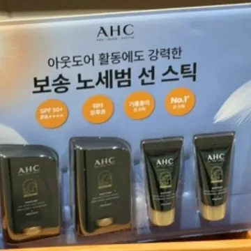 AHC 마스터즈 선스틱 22G X 2 +선크림 10G X 2