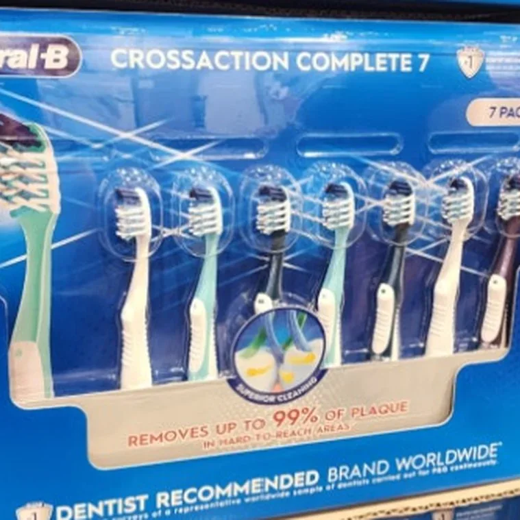 ORAL-B 오랄비 크로스액션컴플리트7 칫솔 7개