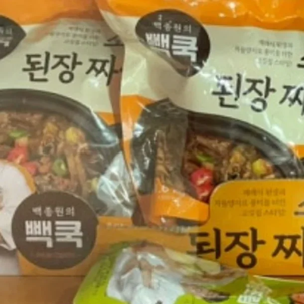 백종원의 빽쿡 소고기 된장찌개 400G X 4 (8인분)
