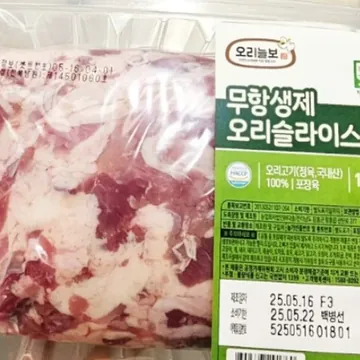 무항생제오리슬라이스 불고기용 1.4KG