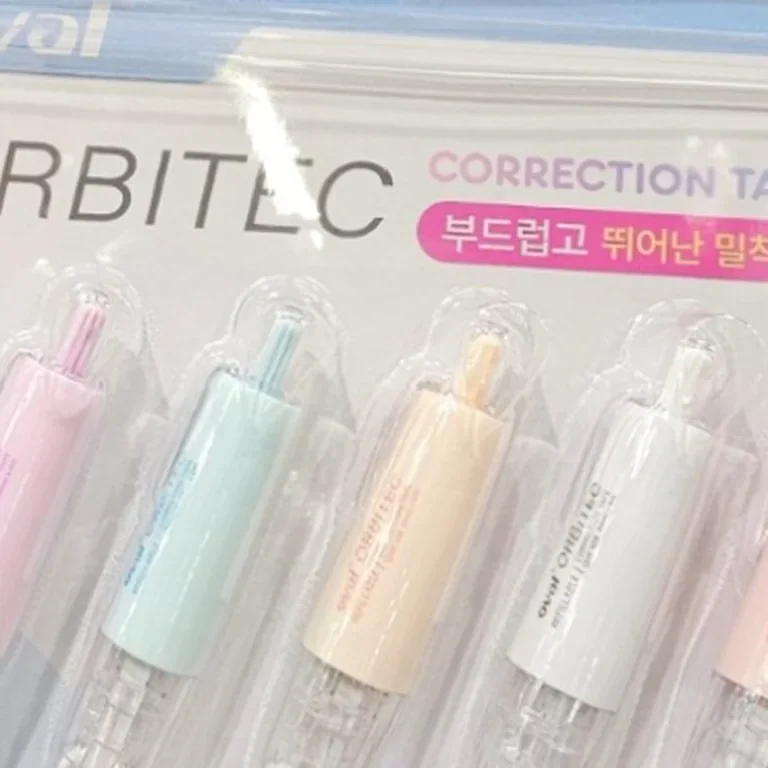 OVAL ORBITEC 수정 테이프 본품 6, 리필 6